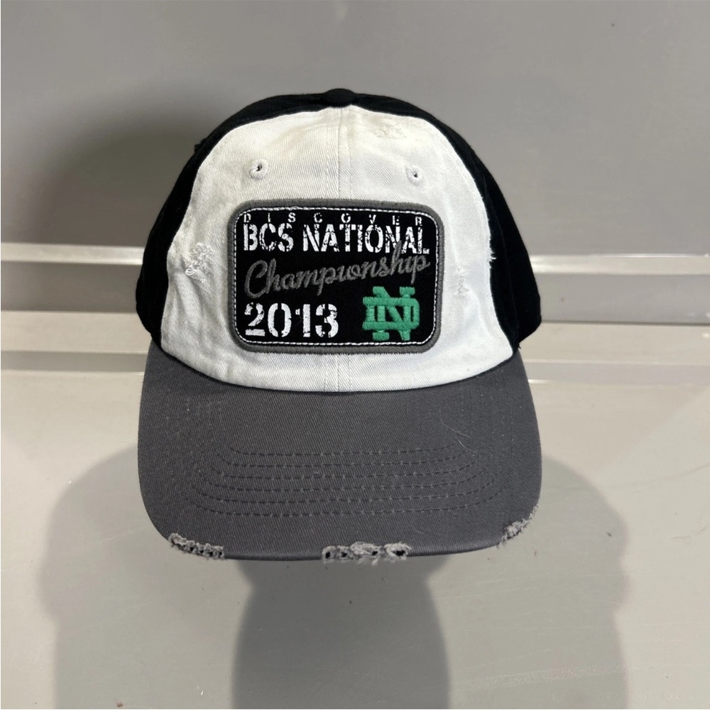 Notre Dame Fighting Irish Hat Cap Men’s Multicolor 2013 BCS Adjustable Official